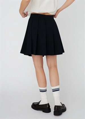 Plissé mini skirt Navy Stella Nova 